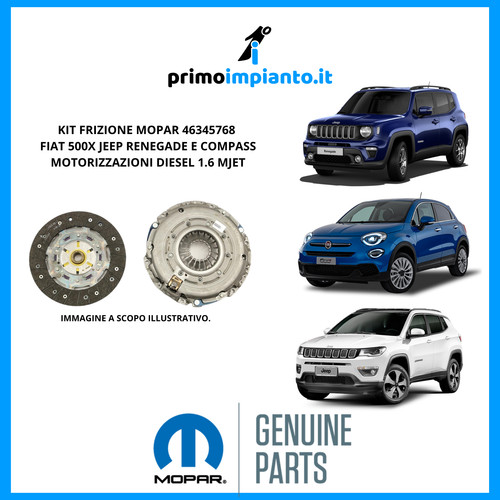 Kit frizione originale mopar - kit,
